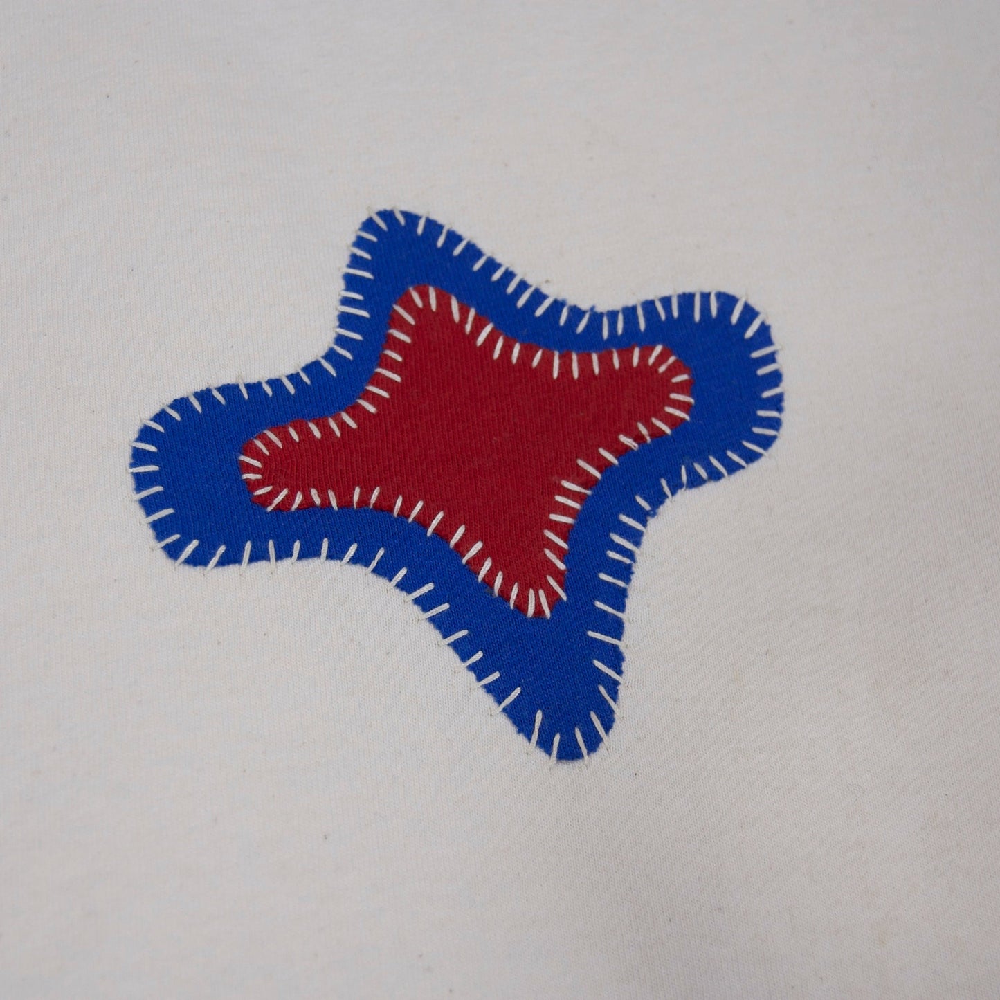 Cropped Appliqué Logo Tee