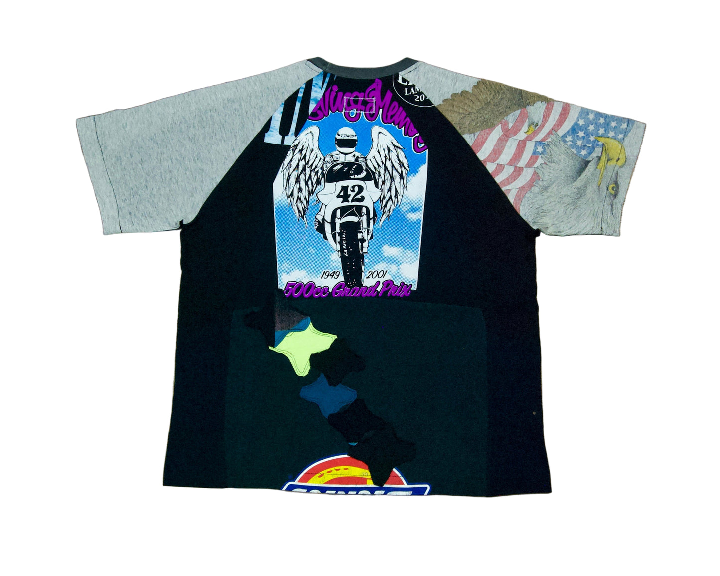 Recycled Raglan #15 (Medium)