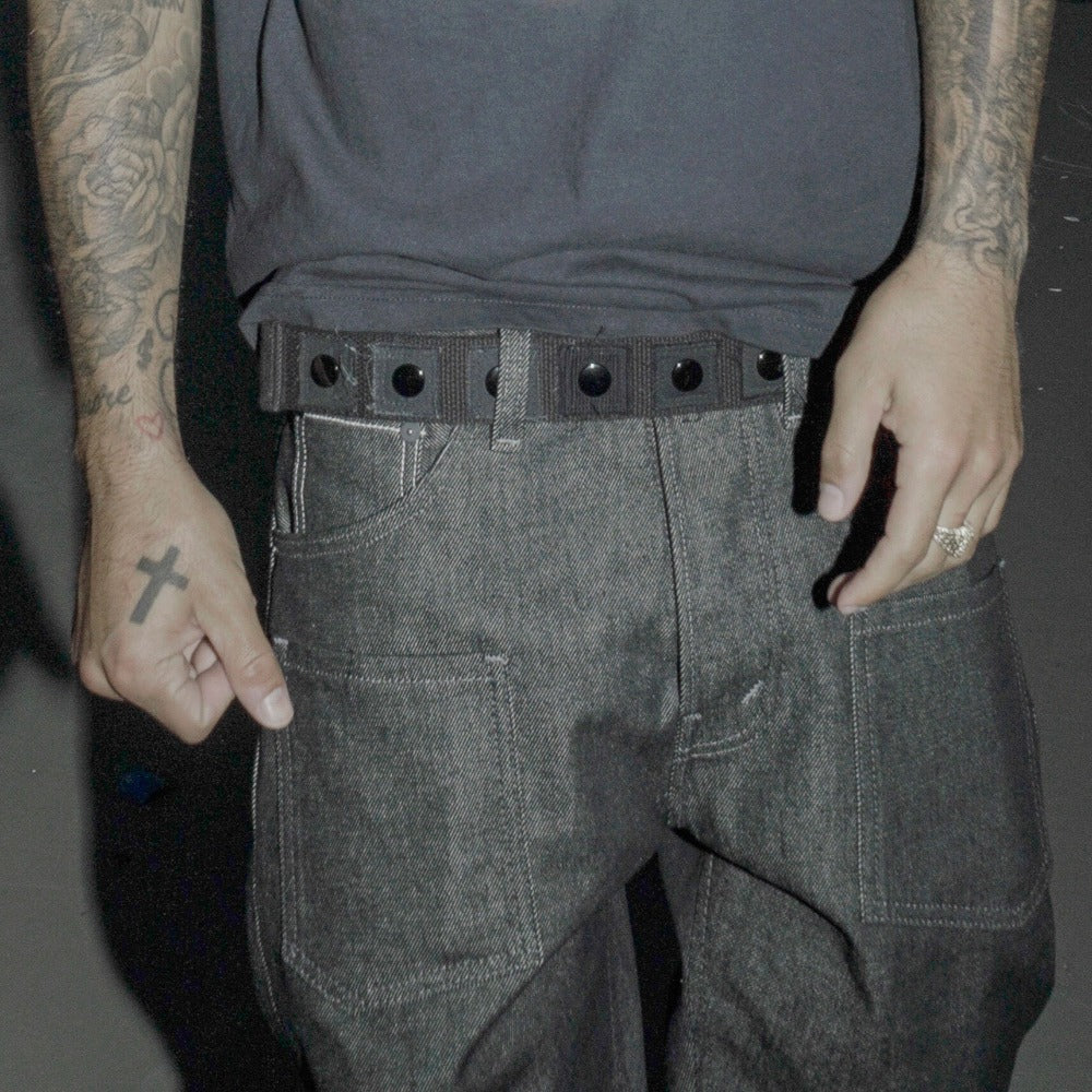 Patch Snap Belt (Black)