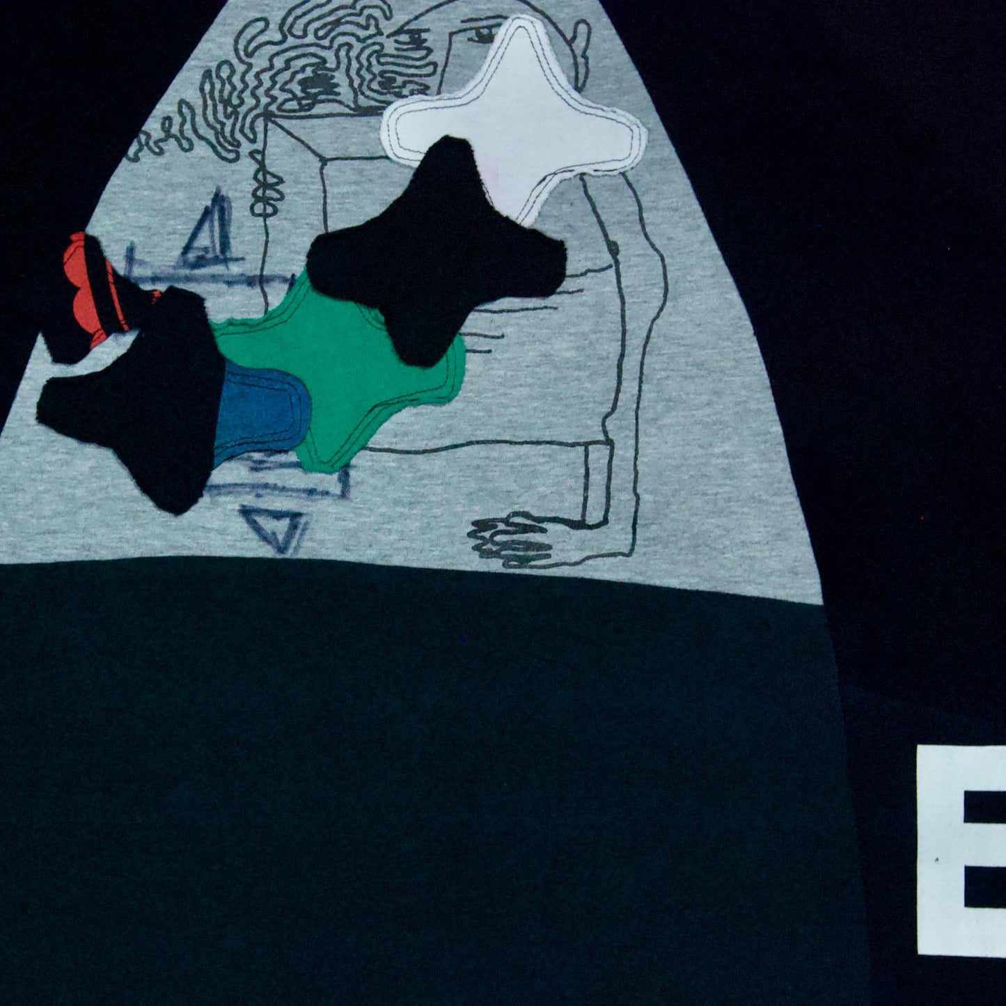 Recycled Raglan #13 (X-Large)